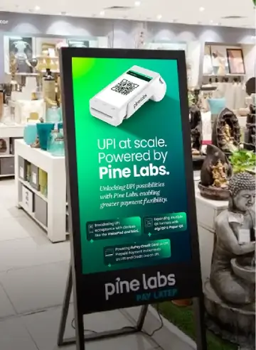 Pinelab Standee